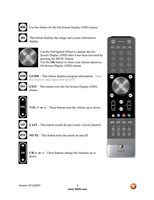 Vizio VUR8 TV Operating Manual